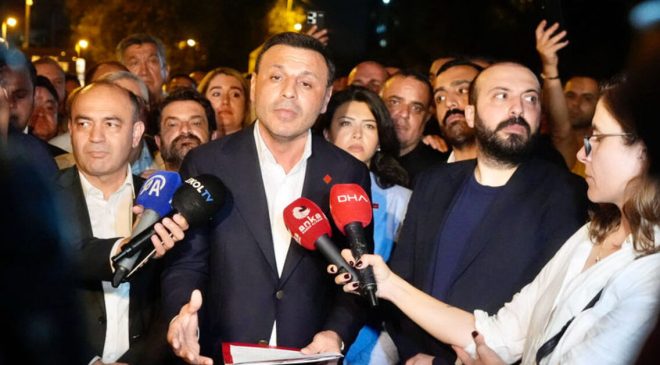 CHP İstanbul İl Başkanı Çelik, emniyette ifade verdi