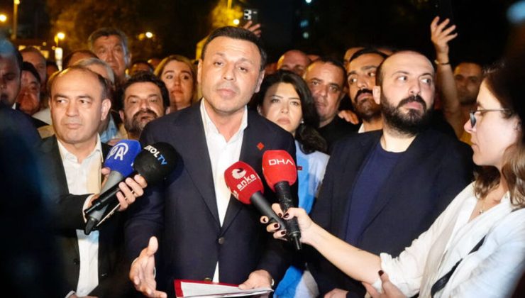 CHP İstanbul İl Başkanı Çelik, emniyette ifade verdi