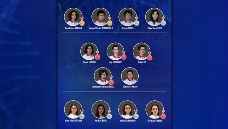 13 Türk öğrenciden gururlandıran başarı